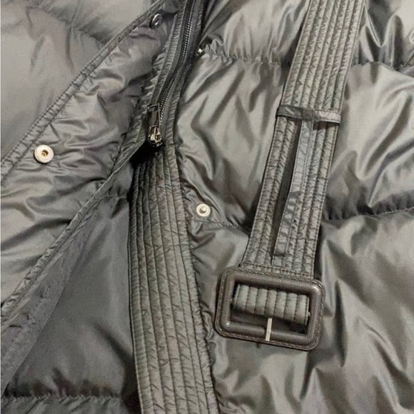 Women black maxi down jacket - Picture 2 of 8